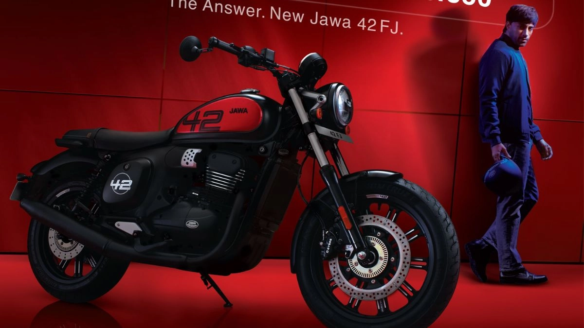 Jawa 42 FJ Launched in India: जावा 42 एफजे भारत में लॉन्च, 1,99,142 ...
