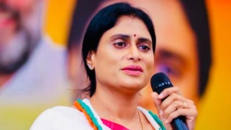Andhra Pradesh: वाईएस शर्मिला ने आंबेडकर के ‘अपमान’ के लिए अमित शाह के इस्तीफे की मांग की
