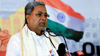 Karnataka: मुख्यमंत्री सिद्धरमैया के इस्तीफे की मांग करते हुए भाजपा ने किया प्रदर्शन