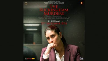 The Buckingham Murders: करीना कपूर स्टारर 'द बकिंघम मर्डर्स' का कल रिलीज होगा ट्रेलर, 13 सितंबर को सिनेमाघरों में दस्तक देगी फिल्म (View Poster)