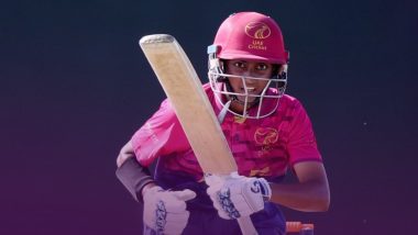 United Arab Emirates Women Beat Zimbabwe Women, 8th Match Scorecard: रोमांचक मुकाबले में संयुक्त अरब अमीरात ने जिम्बाब्वे को 9 विकेट से रौंदा, तीर्था सतीश ने खेली 81 रनों की शानदार पारी; यहां देखें मैच का स्कोरकार्ड