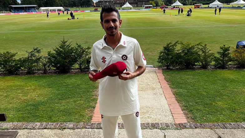 Yuzvendra Chahal Completes 100 First-Class Wickets: प्रथम श्रेणी में युजवेंद्र चहल ने पूरे किए 100 विकेट, काउंटी चैंपियनशिप डिवीजन दो मैच के दौरान हासिल की उपलब्धि