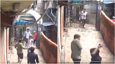 VIDEO: मुंबई में मोबाइल देने से इनकार पर युवक पर धारदार हथियार से हमला, CCTV में कैद हुई घटना, वीडियो वायरल