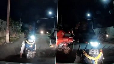 Couple Harassed By Man: बेंगलुरु में कार ड्राइव कर रहे कपल के आगे स्कूटी खड़ी कर शख्स ने किया परेशान, देखें वीडियो