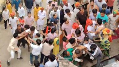 Video: ग्वालियर के मोठं नगर पंचायत के चेयरमैन प्रतिनिधि के साथ जमकर मारपीट, सोशल मीडिया पर वायरल हुआ वीडियो