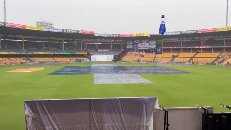 India vs New Zealand 1st Test 2024 Day 2 Rain Stop Play: बारिश के कारण रुका दूसरे दिन का खेल, टीम इंडिया का स्कोर 3 विकेट पर 13 रन