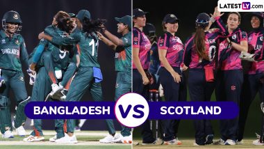 Bangladesh vs Scotland ICC Womens T20 World Cup 2024 Live Streaming: महिला टी20 वर्ल्ड कप के पहले मैच में बांग्लादेश और स्कॉटलैंड के बीच टक्कर, यहां जानें कब, कहां और कैसे उठाए लाइव मुकाबले का लुफ्त