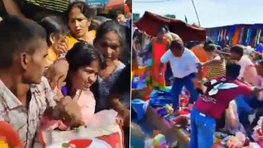 Video: महिलाओं के साथ खुलेआम हो रही है अभद्रता, दिल्ली के सदर बाजार में भीड़ का लोग उठा रहे है फायदा