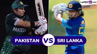 Pakistan vs Sri Lanka ICC Womens T20 World Cup 2024 Live Streaming: महिला टी20 वर्ल्ड कप के दूसरे मैच में पाकिस्तान और श्रीलंका के बीच टक्कर, यहां जानें कब, कहां और कैसे उठाए लाइव मुकाबले का लुफ्त