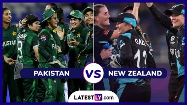 PAK W vs NZ W ICC Womens T20 World Cup 2024 Preview: आज पाकिस्तान को हराकर सेमीफाइनल में जगह बनाने के इरादे से उतरेगी न्यूजीलैंड, यहां देखें हेड टू हेड, पिच रिपोर्ट, मिनी बैटल और स्ट्रीमिंग समेत सभी जानकारी