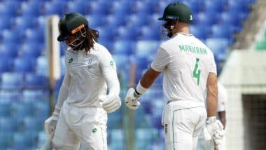 BAN vs SA 2nd Test 2024 Day 1 Scorecard: चाय ब्रेक तक, दक्षिण अफ्रीका ने 1 विकेट खोकर जोड़ें 201 रन, टोनी डी ज़ोरज़ी ने जड़ा शतक