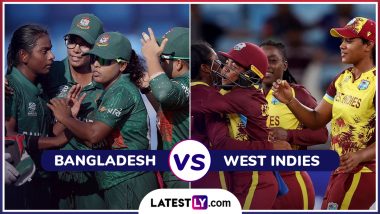 BAN W vs WI W ICC Womens T20 World Cup 2024 Preview: आज टी20 में बांग्लादेश और वेस्टइंडीज की बीच होगा रोमांचक मुकाबला, यहां देखें हेड तो हेड, पिच रिपोर्ट, मिनी बैटल और स्ट्रीमिंग समेत सभी जानकारी