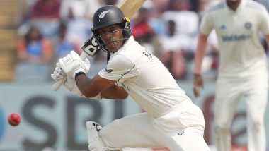 India vs New Zealand 2nd Test 2024 Day 1 Live Score: 197 रन पर न्यूजीलैंड को लगा चौथा झटक, वाशिंगटन सुंदर ने रचिन रविंद्र को किया क्लीन बोल्ड