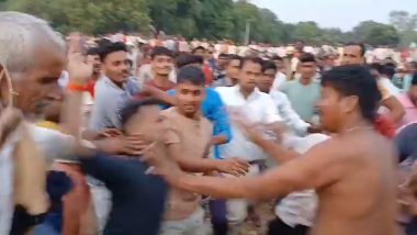 Video: कानपुर के दंगल में कहासुनी के बाद पहलवान के साथ ग्रामीणों ने की मारपीट, मौके से भागकर बचाई खुद की जान