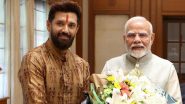 Chirag Paswan Meets PM Modi: चिराग पासवान ने पीएम मोदी से की मुलाकात, दीपावली की दी शुभकामनाएं