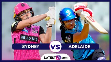 SYS W vs ADS W WBBL 2024 Live Streaming: आज सिडनी सिक्सर्स और एडिलेड स्ट्राइकर्स के बीच रोमांचक मुकाबला, यहां जानें हेड टू हेड और स्ट्रीमिंग की जानकारी