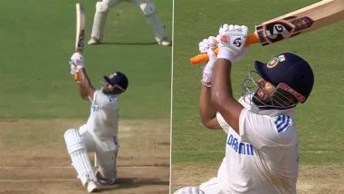 Rishabh Pant Out of The Park Six: ऋषभ पंत ने लगाया 107 मीटर का गगनचुंबी छक्का, वीडियो देखकर आप भी रह जाएंगे दंग