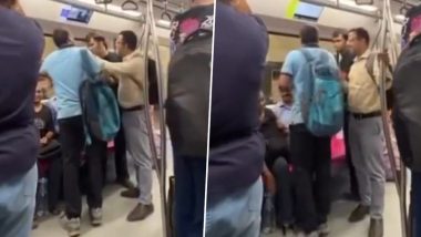 Fight in Delhi Metro: मेट्रो में सीट को लेकर अंकल ने की गाली- गलौज, इंटरनेट पर लड़ाई का वीडियो वायरल