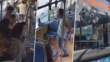 Bengaluru: नौकरी जाने से हताश युवक ने बहस के बाद BMTC बस कंडक्टर को मारा चाकू, देखें वीडियो