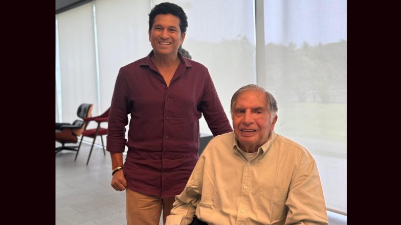 Ratan Tata Dies: रतन टाटा के निधन पर सचिन तेंदुलकर ने श्रद्धांजलि दी, सोशल मीडिया पर लिखा भावुक पोस्ट