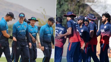 NAM vs USA 3rd T20 2024 Scorecard: संयुक्त राज्य अमेरिका ने नामीबिया को 13 रनों से हराया, नोस्तुश केंजीगे ने झटकें 3 विकेट, यहां देखें मैच का स्कोरकार्ड