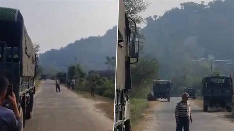 J&amp;K Encounter: अखनूर सेक्टर में सुरक्षाबलों की आतंकवादियों के साथ मुठभेड़, इलाके में सर्च ऑपरेशन जारी; VIDEO