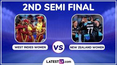 WI W vs NZ W, 2024 ICC Women's T20 World Cup 2nd Semi Final Preview: दूसरे सेमीफाइनल में न्यूज़ीलैंड बनाम वेस्टइंडीज रोमांचक मुकाबला, मैच से पहले जानें हेड टू हेड रिकार्ड्स, मिनी बैटल और स्ट्रीमिंग समेत सारे डिटेल्स