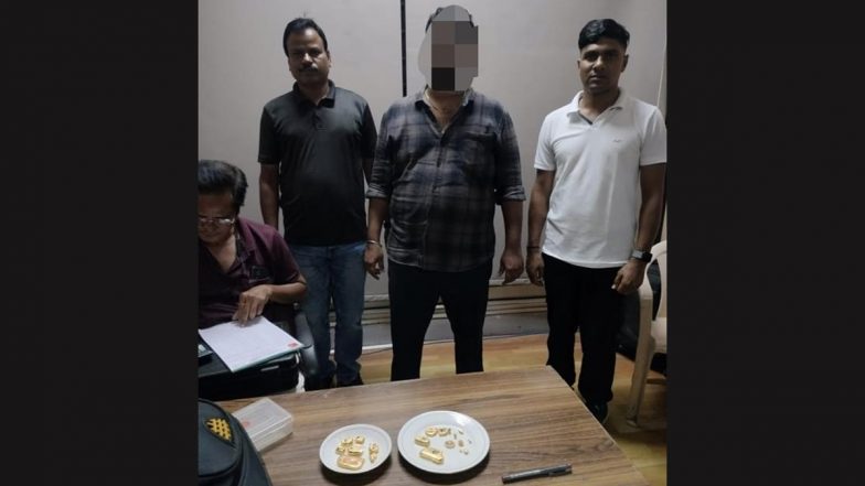 Gold Smuggling In Nagpur: नागपुर रेलवे स्टेशन पर 61 लाख रूपए की सोने की तस्करी करनेवाले शख्स को धरदबोचा, आरपीएफ, सीआईबी की कार्रवाई