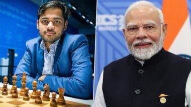 PM मोदी ने लाइव शतरंज रेटिंग में 2800 अंक का आंकड़ा पार करने पर अर्जुन एरिगैसी को दी बधाई दी, कहा- 'यह एक अभूतपूर्व उपलब्धि'