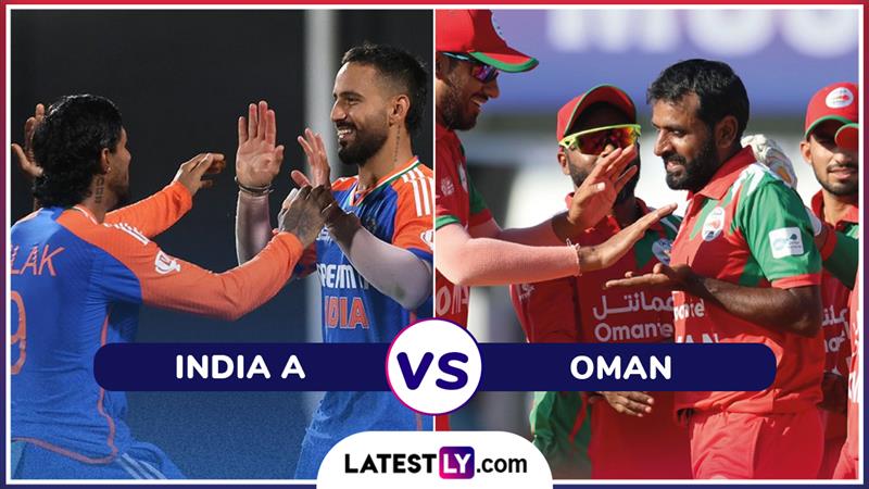 India A vs Oman, Men's T20 Emerging Teams Asia Cup 2024 Live Streaming ...
