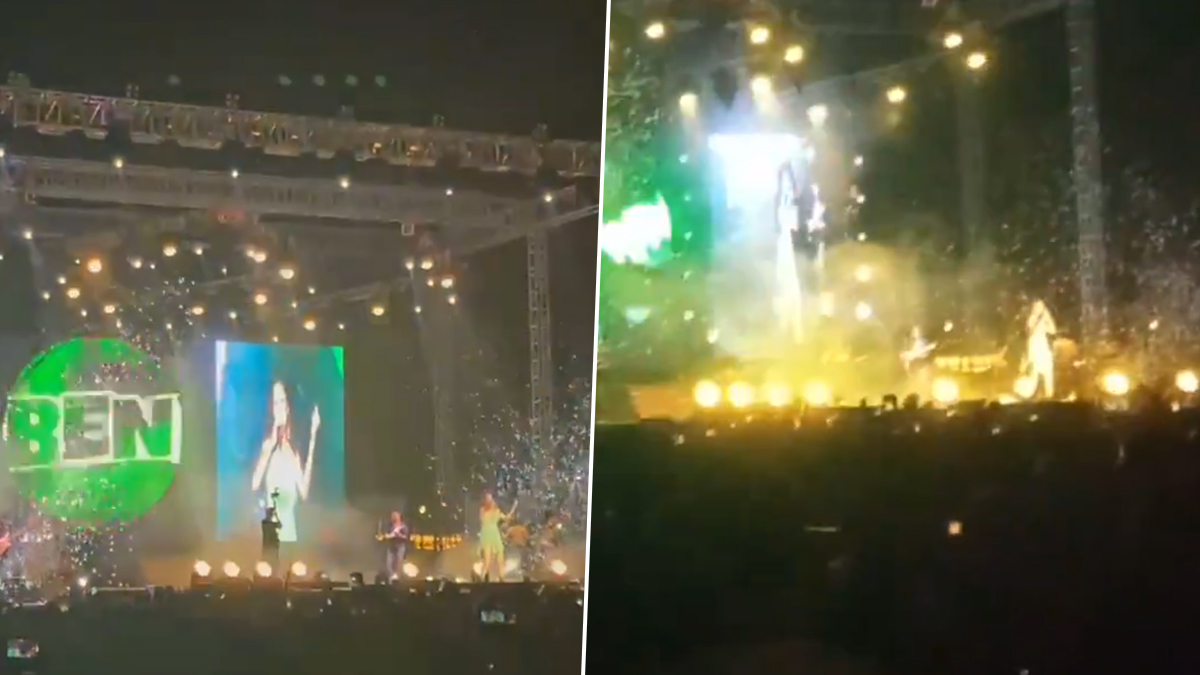 Sunidhi Chauhan ने IIT रुड़की फेस्ट में 'बेन 10' थीम सॉन्ग गाकर जगाई यादें! (Watch Video)