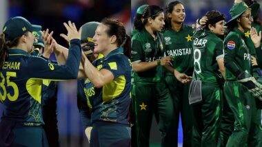 AUS W vs PAK W, 2024 ICC Women's T20 World Cup Stats And Record Preview: पाकिस्तान को हराकर सेमीफाइनल की बर्थ पक्की करना चाहेगी ऑस्ट्रेलिया, आज के मुकाबले में बन सकते हैं ये बड़े रिकॉर्ड