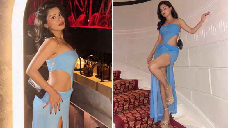थाई-हाई स्लिट गाउन पहन Avneet Kaur ने गिराई बिजली, एक्ट्रेस की हॉटनेस ने फैंस के उड़ाए होश (View Pics)