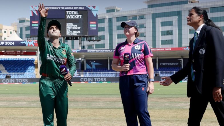 Bangladesh Women vs Scotland Women, 2024 ICC Women’s T20 World Cup 1st Match Live Toss Update: पहले मुकाबले में बांग्लादेश की कप्तान निगार सुल्ताना ने जीता टॉस, पहले बल्लेबाजी करने का किया फैसला
