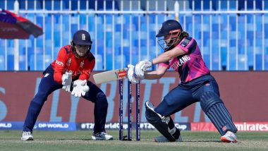 England Women vs Scotland Women, 17th Match 1st Inning Scorecard: स्कॉटलैंड ने इंग्लैंड को दिया 110 रनों का लक्ष्य, कप्तान कैथरीन ब्राइस और सारा ब्राइस ने खेली बेहतरीन पारी; यहां देखें पहली इनिंग का स्कोरकार्ड