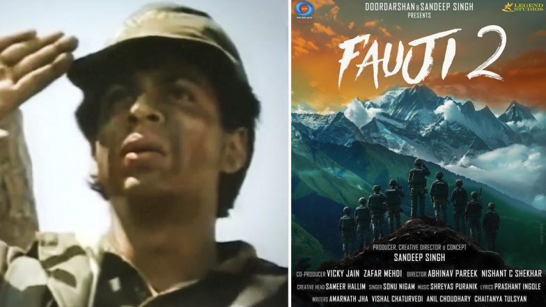 Fauji 2: संदीप सिंह ने लॉन्च किया &lsquo;फौजी 2&rsquo; &ndash; Shah Rukh Khan के आइकॉनिक सीरियल का नया अवतार (View Poster and Watch Video)