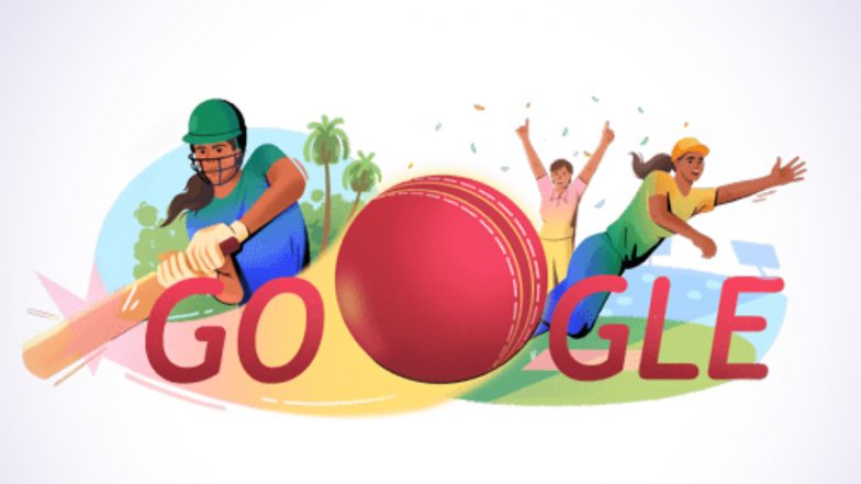 2024 ICC Women&rsquo; s T20 World Cup Google Doodle: गूगल मना रहा है आईसीसी महिला टी20 विश्व कप की शुरुआत का जश्न, समर्पित किया ये खास डूडल