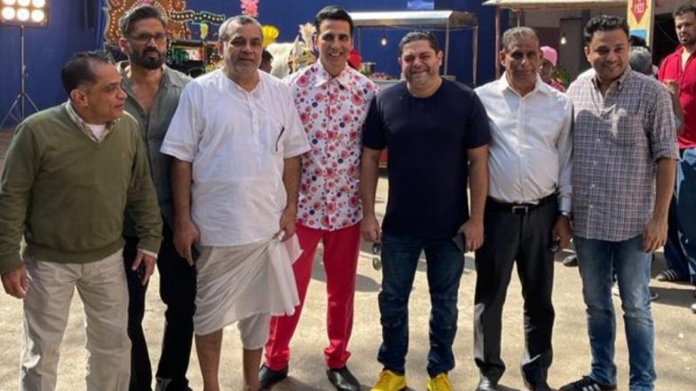 Hera Pheri 3 Goes on Floors: अक्षय कुमार, सुनील शेट्टी और परेश रावल ने शुरू की 'हेरा फेरी 3' की शूटिंग, फैंस के बीच खुशी की लहर