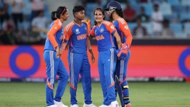 India Women Beat Sri Lanka Women 12th Match Scorecard: टीम इंडिया ने श्रीलंका को 82 रनों से रौंदा, बल्लेबाजों के बाद गेंदबाजों ने मचाया कोहराम, सेमीफाइनल की रेस में बरकरार भारत; यहां देखें IND-W बनाम SL-W मैच का स्कोरकार्ड