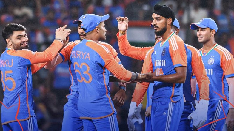 IND vs ENG, 1st T20I 2025 Match Live Score Update: वरुण चक्रवर्ती ने टीम इंडिया को दिलाई आठवीं सफलता, जोस बटलर को बनाया अपना शिकार