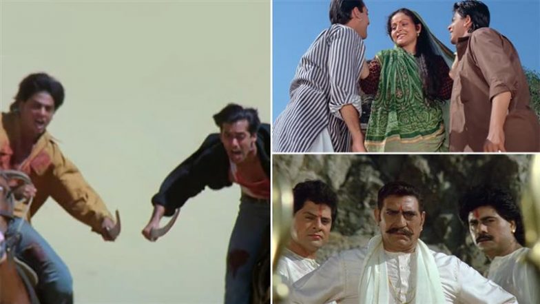 Karan Arjun Re-Release: वापस सिनेमाघरों में धमाल मचाने आ रही है सलमान खान और शाहरुख खान की 'करण अर्जुन', 22 नवंबर को सिनेमाघरों में देगी दस्तक (Watch Video)