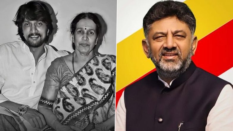Kiccha Sudeep की मां Saroja Sanjeev का निधन, कर्नाटक के डिप्टी सीएम डीके शिवकुमार ने जताया शोक