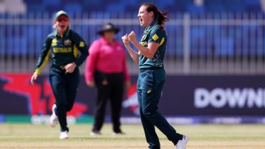 Australia Women vs Sri Lanka Women, 5th Match Scorecard: ऑस्ट्रेलिया ने श्रीलंका को महज 93 रनों पर रोका, मेगन शुट्ट और सोफी मोलिनक्स ने की घातक गेंदबाजी; यहां देखें पहली पारी का स्कोरकार्ड