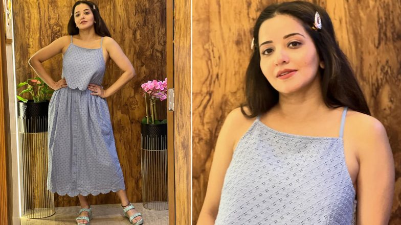 भोजपुरी अदाकारा Monalisa ने ग्रे आउटफिट में दिए किलर पोज, एक्ट्रेस की खूबसूरती ने फैंस को बनाया लट्टू (View Pics)
