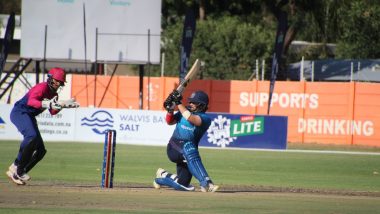 United Arab Emirates vs Namibia, 4th Match Scorecard: संयुक्त अरब अमीरात ने नामिबिया को महज 110 रन पर रोका, ज़ेन ग्रीन ने खेली तूफानी 52 रनों की पारी; यहां देखें पहली पारी का स्कोरकार्ड