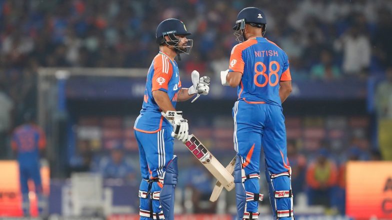 Nitish Reddy Half Century: नितीश रेड्डी ने महज 27 गेंदों पर जड़ा धुआंधार अर्धशतक, बांग्लादेश की टीम को चौथे विकेट की तलाश