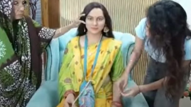 Life-Size Silicone Statue of Wife: ओडिशा के एक शख्स ने अपनी मृत पत्नी की बनवाई सिलिकॉन प्रतिमा, मूर्ति बनाने में खर्च किये 8 लाख