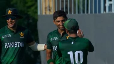 Pakistan A Beat United Arab Emirates, 11th Match Scorecard: पाकिस्तान ए ने संयुक्त अरब अमीरात को 114 रनों से रौंदा, शाहनवाज दहानी ने 5 विकेट लेकर यूएई के बल्लेबाजों की तोड़ी कमर; यहां देखें PAK A बनाम UAE मैच का स्कोरकार्ड