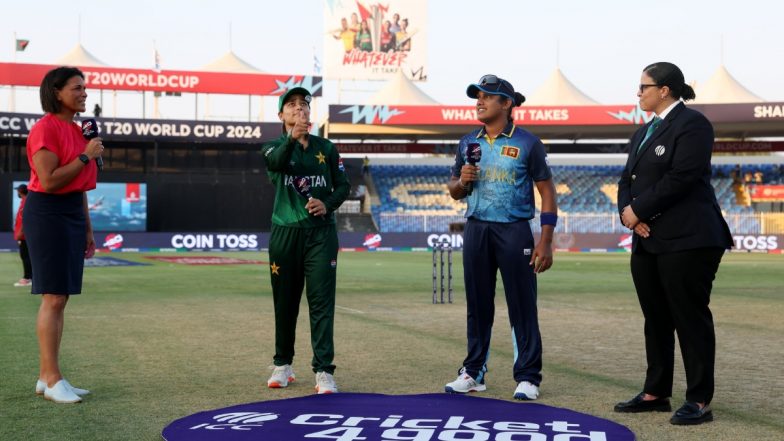 Pakistan Women vs Sri Lanka Women, 2024 ICC Women&rsquo;s T20 World Cup 2nd Match Live Toss Update: पाकिस्तान की कप्तान सना फातिमा ने जीता टॉस, पहले बल्लेबाजी करने का किया फैसला