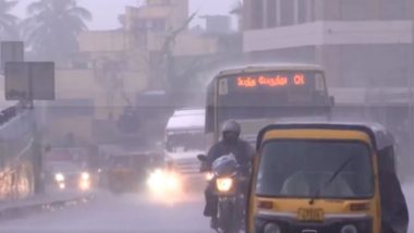 Chennai Rain: तमिलनाडु में भारी बारिश के कारण 4 जिलों के स्कूल और कॉलेज बंद, IT कर्मचारियों को वर्क फ्रॉम होम की सलाह (Watch Video)